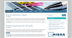 Desktop Screenshot of mibra.hr